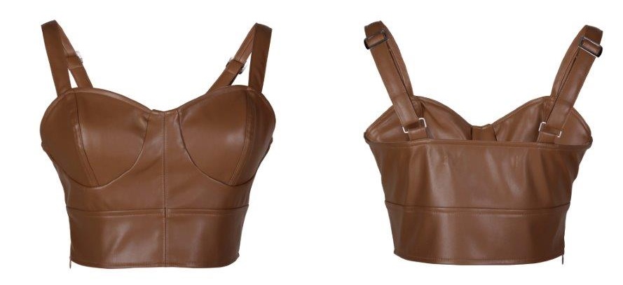 Women's Crop Leather